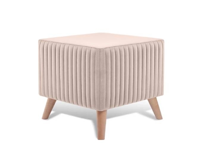 Пуф квадратный стеганный, на ножках Сон Сервис